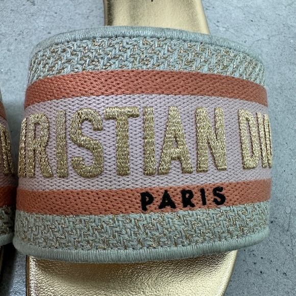 CHRISTIAN DIOR DWAY SLIDES - Picture 3 of 6